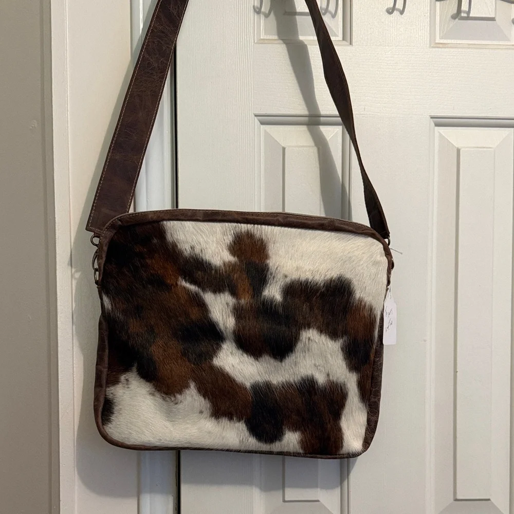 Cowhide Crossbody Bag